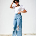 Ripped 90's Shade Light Blue