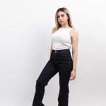 Black Flare with side slit